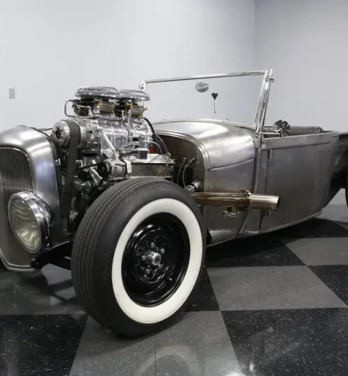 Modern Hot Rod Tbucket Model A pickup supercharged