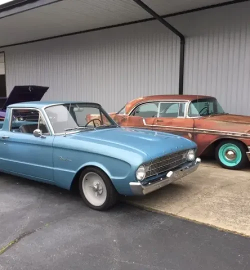 Ranchero RestoMod mustang II suspension 5 speed