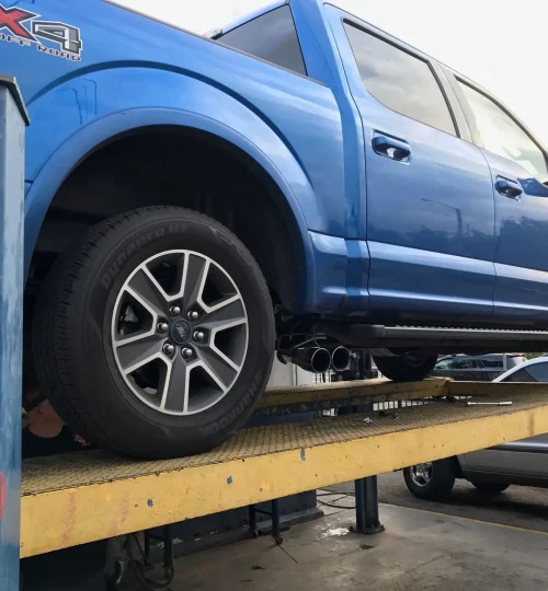 Ford F150 nascar exhaust