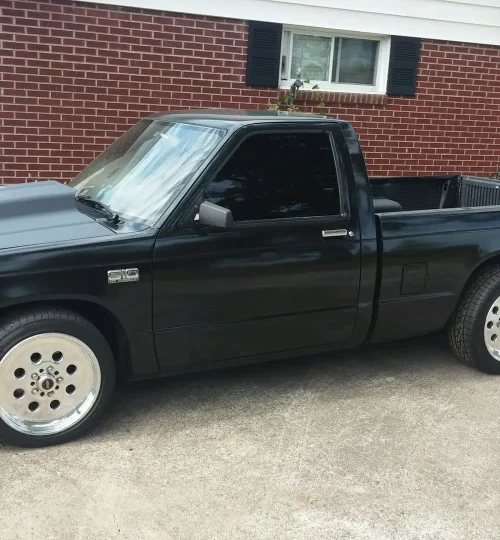LS V8 Chevy S10 drag pickup truck