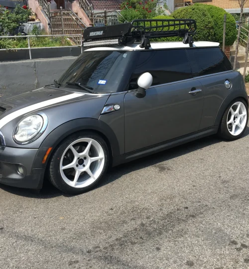 Mini Cooper S slammed coilovers