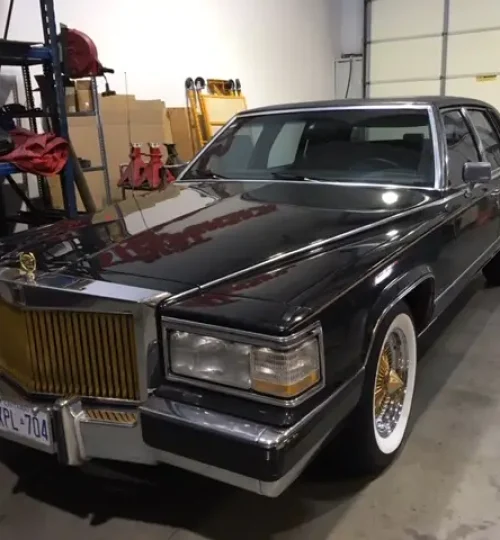 cadillac brougham air suspension